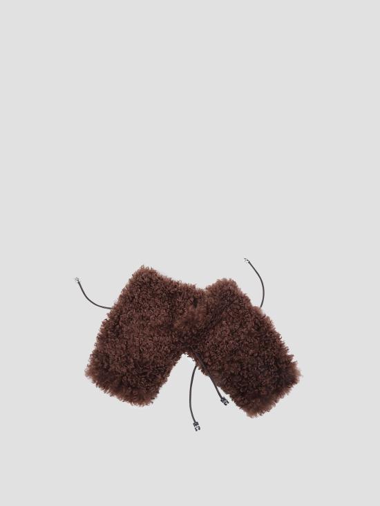 26FW 가니 장갑 B3020259 ZXG CHOCOLATE BROWN