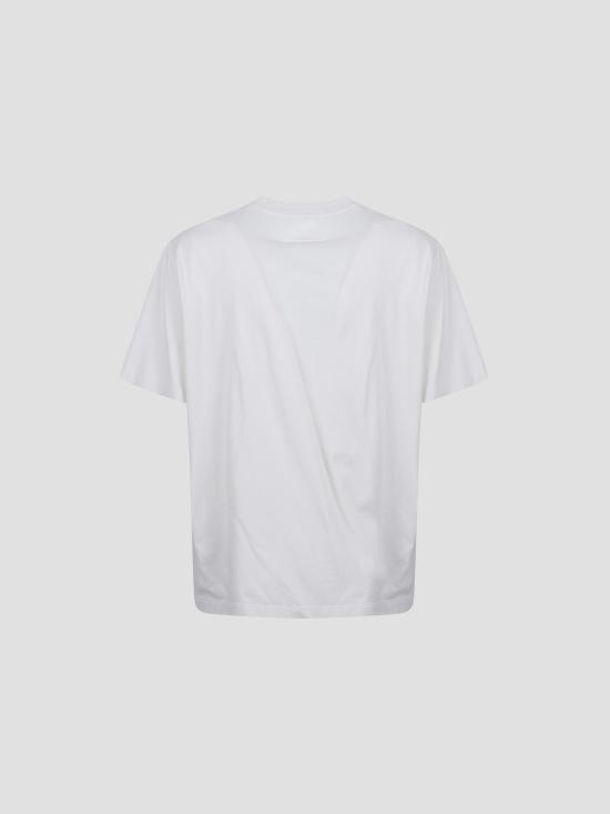26FW MM6 메종마르지엘라 반팔 티셔츠 S52NF0018M20048 103 ECRU - MM6 MAISON MARGIELA
