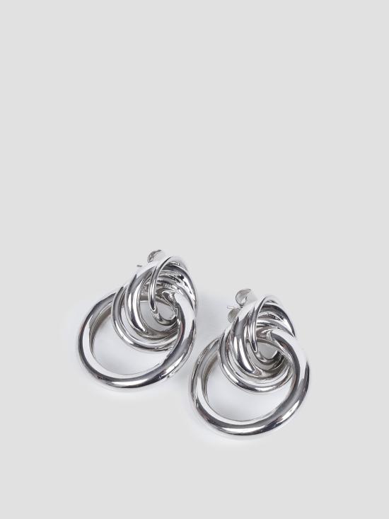 26FW 저스틴 클렌퀏 주얼리 CARA XL EARRINGS PALLADIUM - JUSTINE CLENQUET