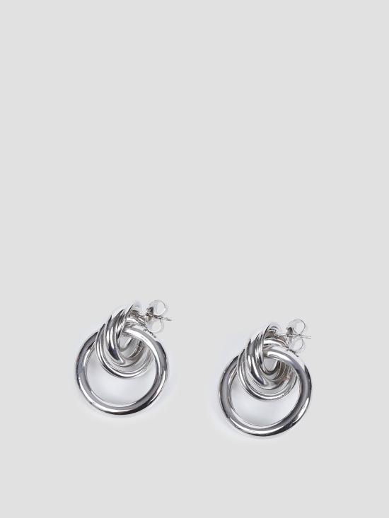 26FW 저스틴 클렌퀏 주얼리 CARA XL EARRINGS PALLADIUM