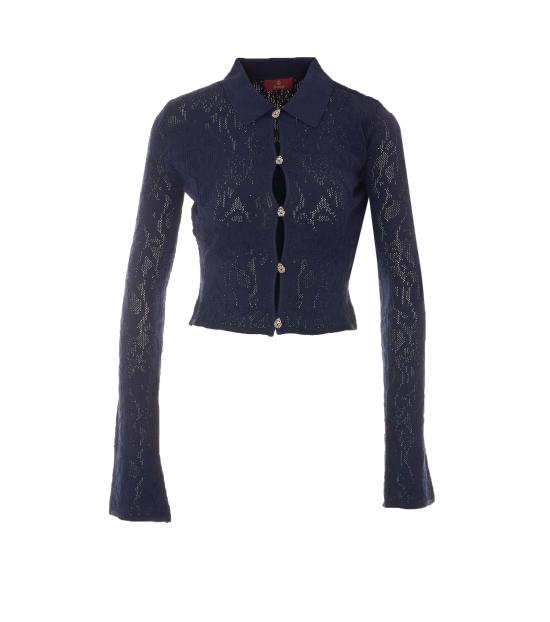 26FW 돈답 가디건 DT498 M01068D 002890 BLUE