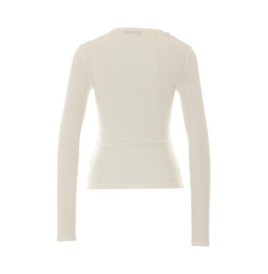26FW 돈답 긴팔 티셔츠 DS126 JS0336D XXX000 WHITE - DONDUP