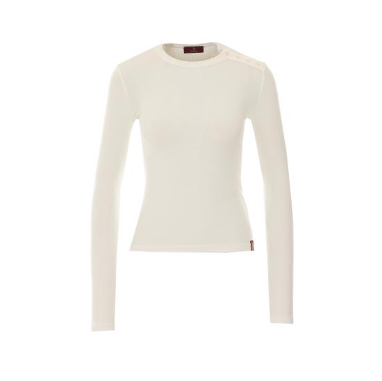 26FW 돈답 긴팔 티셔츠 DS126 JS0336D XXX000 WHITE
