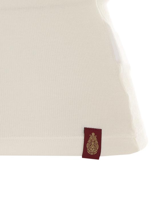 26FW 돈답 긴팔 티셔츠 DS126 JS0336D XXX000 WHITE - DONDUP