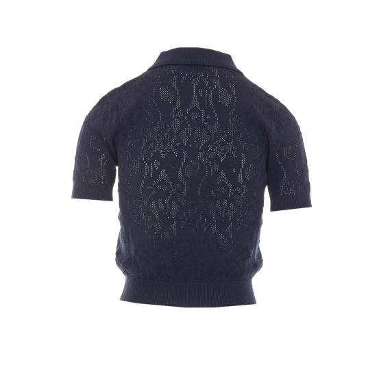 26FW 돈답 폴로 티셔츠 DT497 M01068D 002890 BLUE - DONDUP