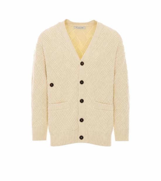 26FW 랑방 가디건 CA0004 K066029 WHITE