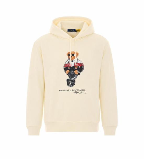 26FW 폴로 랄프로렌 긴팔 티셔츠 710B30954001 CLUBHOUSE CREAM WHITE