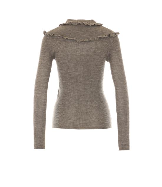 26FW 끌로에 폴로 티셔츠 CH26WMP43580 01B GREY - CHLOE