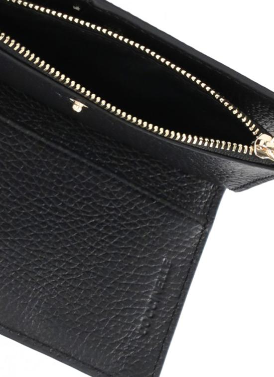 26FW 코치넬리 메탈릭 라지 월렛 E2MW511F101 METALLIC SOFT001 BLACK - COCCINELLE