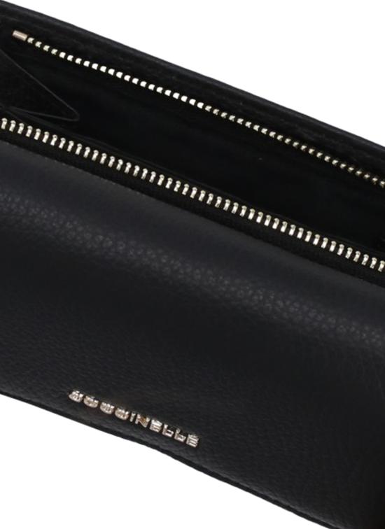 26FW 코치넬리 지갑 E2MW5116601 METALLIC SOFT001 BLACK - COCCINELLE