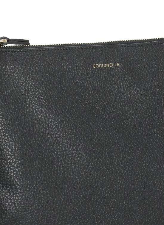 26FW 코치넬리 클러치/파우치 E5MMA55F401 BEST CROSSBODY001 BLACK - COCCINELLE