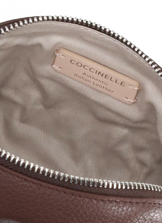26FW 코치넬리 클러치/파우치 E5TMF250401 HELGA906 BURGUNDY - COCCINELLE