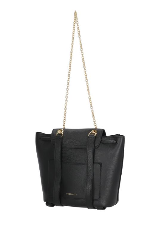 26FW 코치넬리 백팩 E1U4K140101 COCCINELLE C ME LOCK001 BLACK - COCCINELLE
