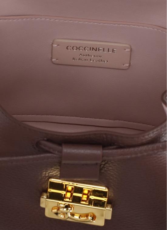26FW 코치넬리 백팩 E1U4K140101 COCCINELLE C ME LOCKR49 BURGUNDY - COCCINELLE