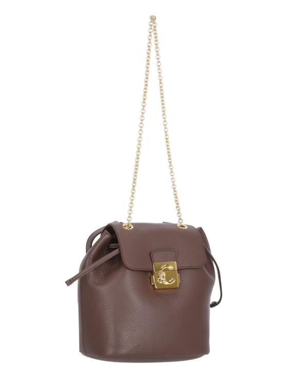 26FW 코치넬리 백팩 E1U4K140101 COCCINELLE C ME LOCKR49 BURGUNDY - COCCINELLE