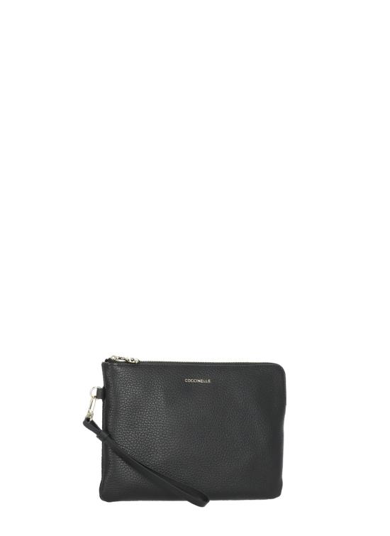 26FW 코치넬리 클러치/파우치 E5TBM190201 C ME SOFTY001 BLACK - COCCINELLE