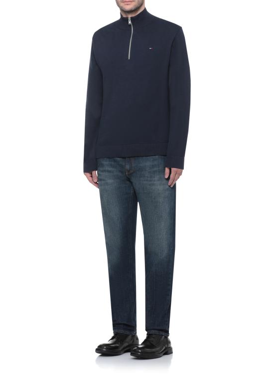 26FW 타미힐피거 긴팔 티셔츠 DM0DM21654 C1G BLUE - TOMMY HILFIGER