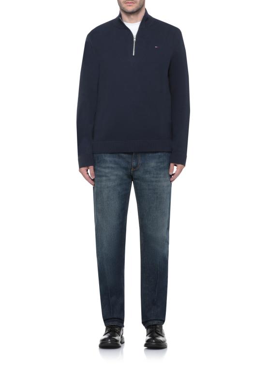26FW 타미힐피거 긴팔 티셔츠 DM0DM21654 C1G BLUE - TOMMY HILFIGER