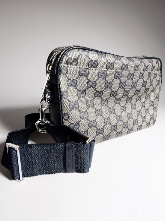 26FW 구찌 에센스 클래식 스몰 크로스바디 백 A006ZNFAGII 8743 BLU - GUCCI