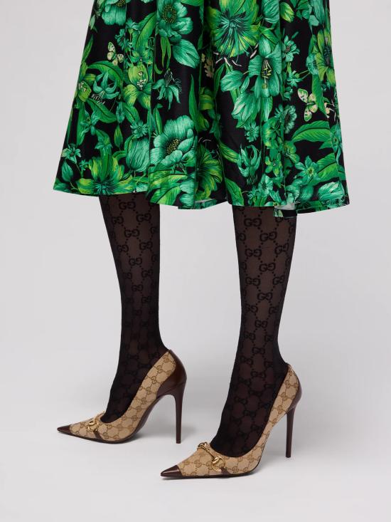 26FW 구찌 GG 스트레치 나일론 타이츠 GG 스트레치 나일론 타이츠 A006403GARH 1000 - GUCCI