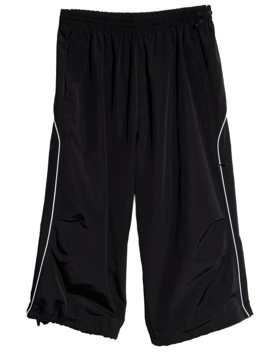 26FW 구찌 코튼 나일론 버뮤다 팬츠 A009TYZAVPV 1000 NERO - GUCCI