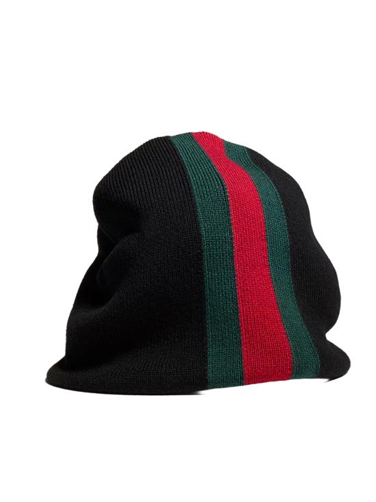 26FW 구찌 웹 스트라이프 울 비니 A007FI4GALH 1066 NERO