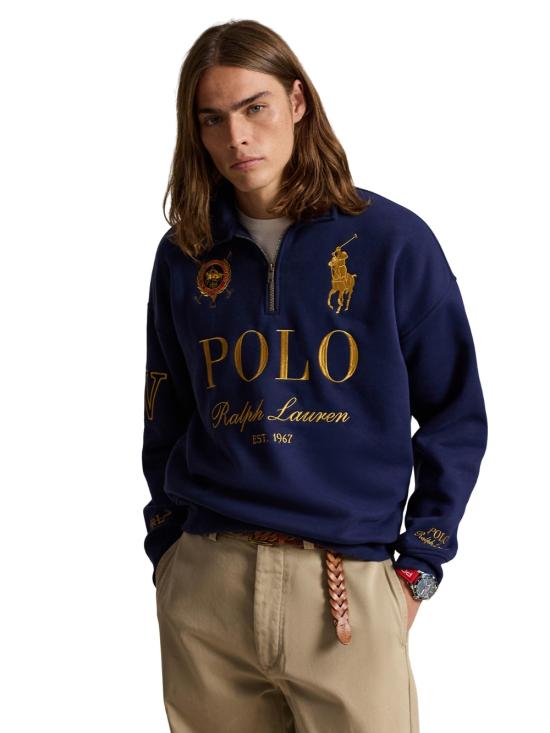 26FW 폴로 랄프로렌 긴팔 티셔츠 710B28608 001 BLUE - POLO RALPH LAUREN
