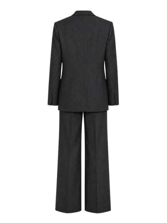 26FW 빅토리아 베컴 수트 세트 1324WJK005568C DARK GREY MELANGE - VICTORIA BECKHAM