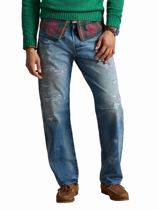 26FW 폴로 랄프로렌 데님 팬츠 710B24579 001 BLUE - POLO RALPH LAUREN