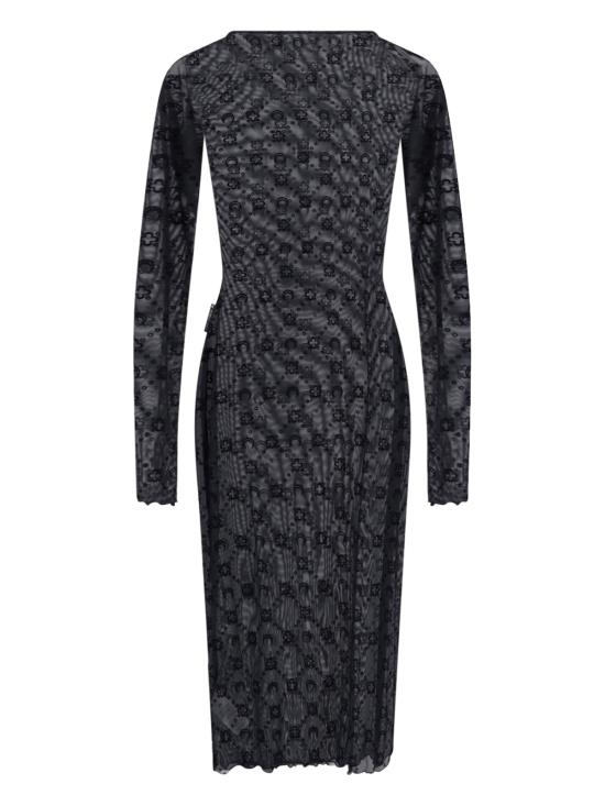 26FW 마린세르 미디 원피스 WDR528A CJER0005 BK99 BLACK - MARINE SERRE