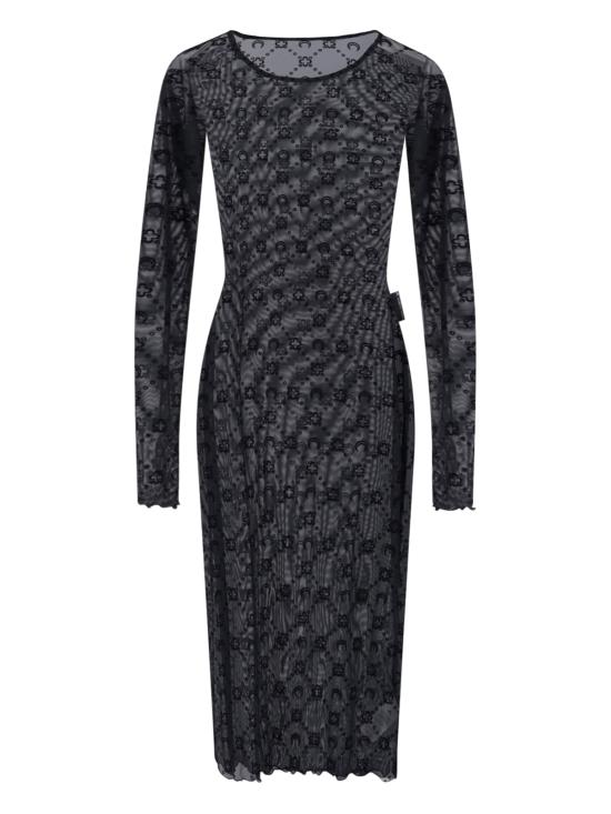 26FW 마린세르 미디 원피스 WDR528A CJER0005 BK99 BLACK