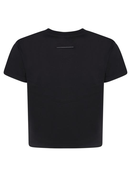 27FW MM6 메종마르지엘라 탑 S52GC0369 M20258 900 Black - MM6 MAISON MARGIELA