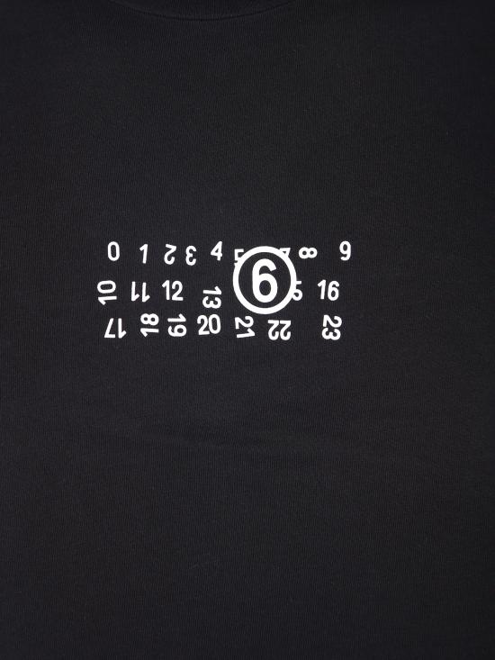 27FW MM6 메종마르지엘라 탑 S52GC0369 M20258 900 Black - MM6 MAISON MARGIELA