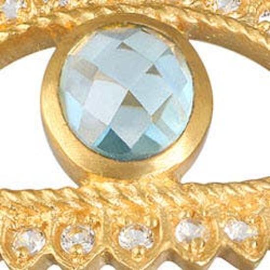  Satya Jewelry 반지 사티아 주얼리 블루 토파즈 아이 링 - OTHER BRANDS