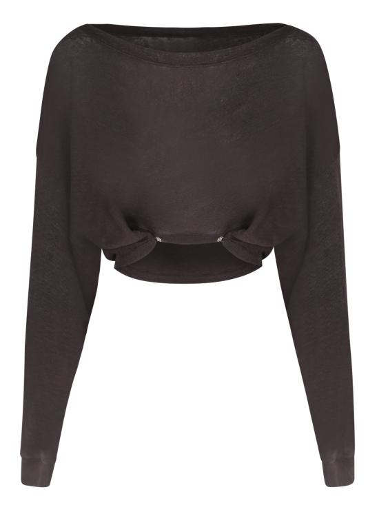 27FW 이로 탑 WP19 DESTINEE BLA0126W Black