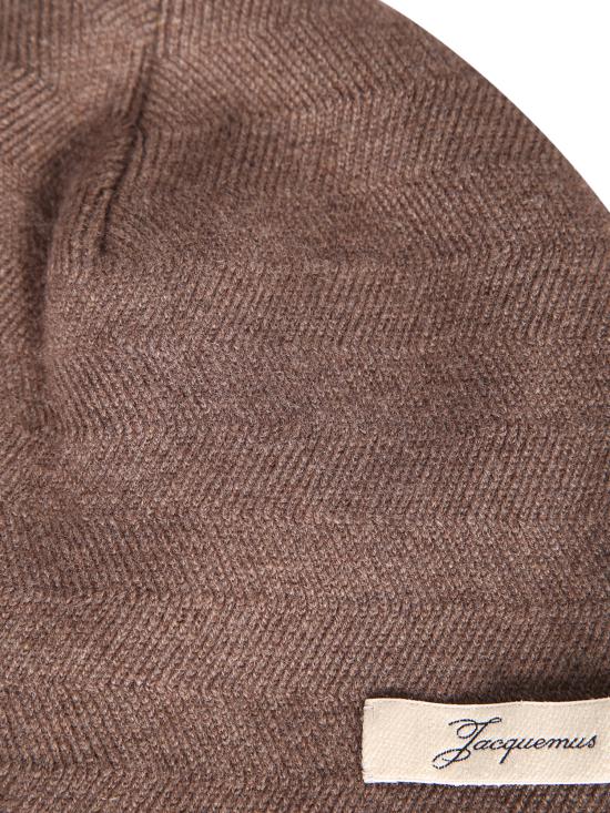 27FW 자크뮈스 모자 ACU00809 AK00286 850 Brown - JACQUEMUS