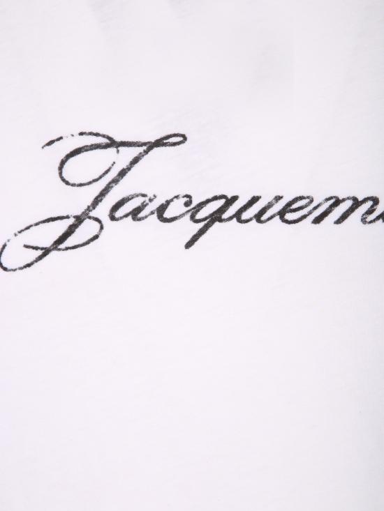 27FW 자크뮈스 자크뮈스 티셔츠 TSW00596 AJ00289 100 White - JACQUEMUS