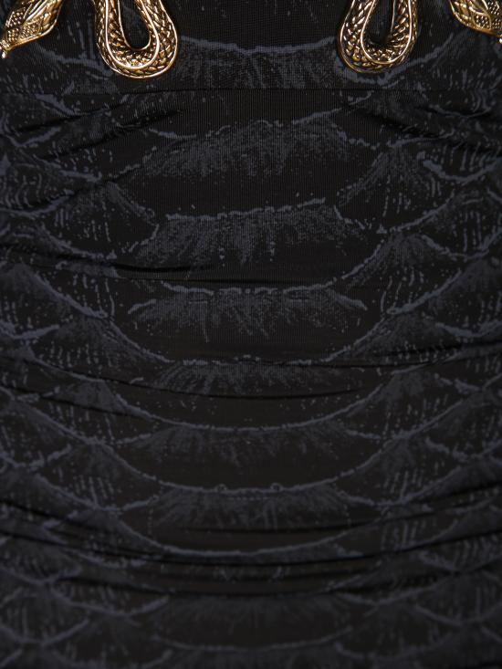 27FW 로베르토 카발리 원피스 XQT122 NLS36 05051 Black - ROBERTO CAVALLI
