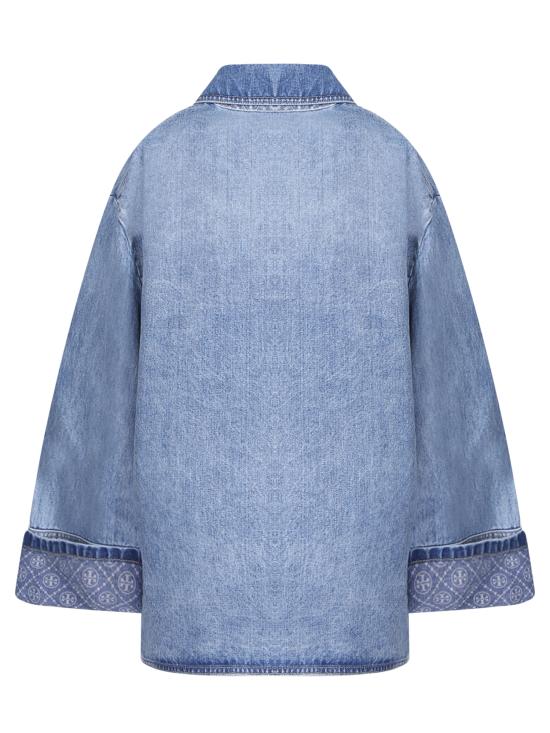 27FW 토리버치 자켓 179125 414 Blue - TORY BURCH