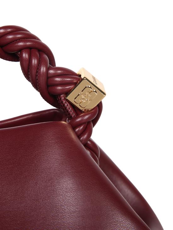 27FW 가니 스몰 부 백 A5313 436 Bordeaux - GANNI