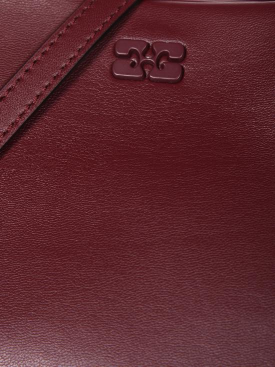 27FW 가니 스몰 부 백 A5313 436 Bordeaux - GANNI
