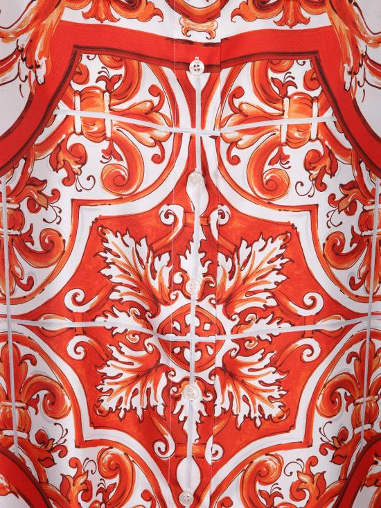 27FW 돌체앤가바나 탑 F5T52T GDDRE S9000 Orange - DOLCE & GABBANA