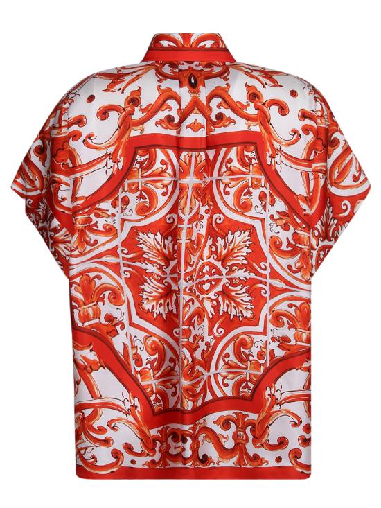 27FW 돌체앤가바나 탑 F5T52T GDDRE S9000 Orange - DOLCE & GABBANA
