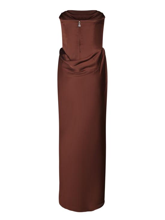 27FW 로테이트 원피스 1163362910 2910 Brown - ROTATE