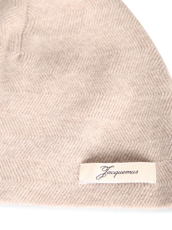 27FW 자크뮈스 모자 ACU00809 AK00286 130 Beige - JACQUEMUS