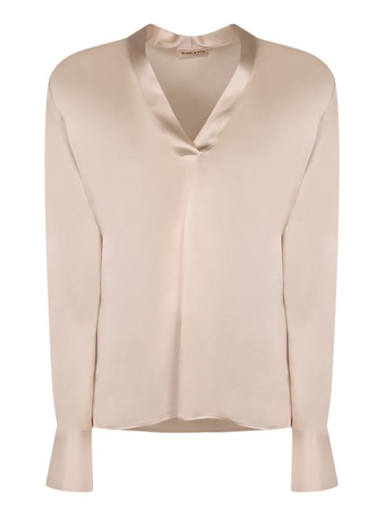 27FW 블랑카 비타 탑 BEGMA 4902 CHAMPAGNE White