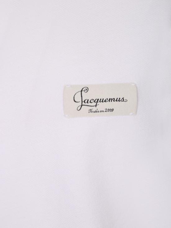 27FW 자크뮈스 탑 TSU00329 AJ00327 100 White - JACQUEMUS