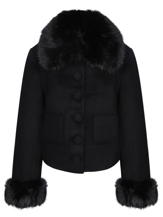 27FW 셀프 포트레이트 자켓 C26080JAB BLACK
