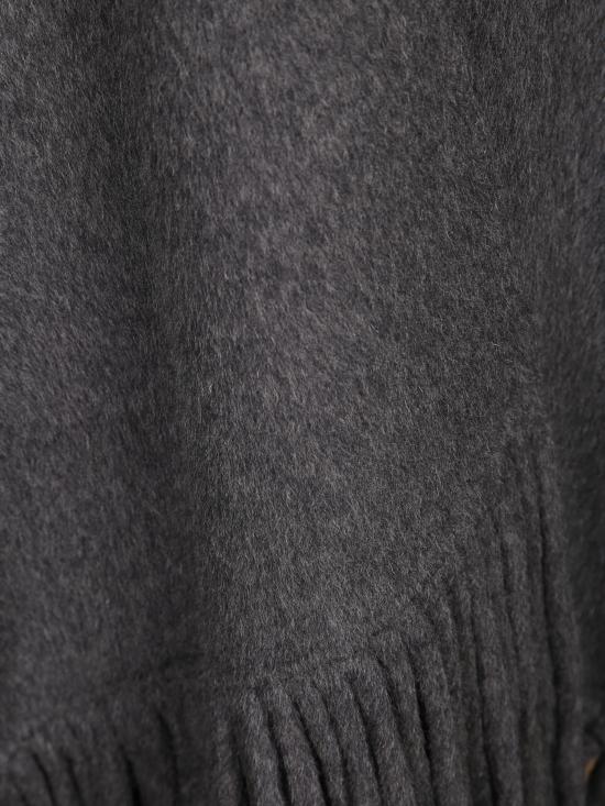 27FW 에르마노 피렌제 케이프 D49ED047 EY9 MFA83 Grey - ERMANNO FIRENZE