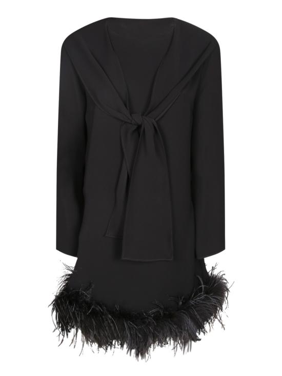 27FW 파로쉬 원피스 D726226P POKER26 013 Black
